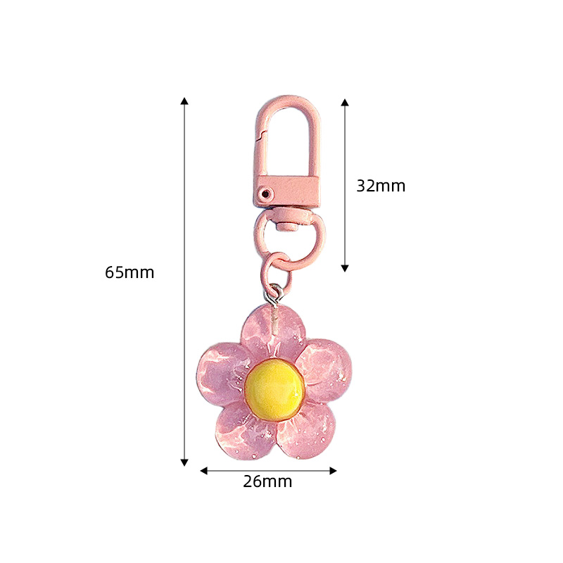 Cute Flower Keychains for Wome - Supply Florist recension och pris