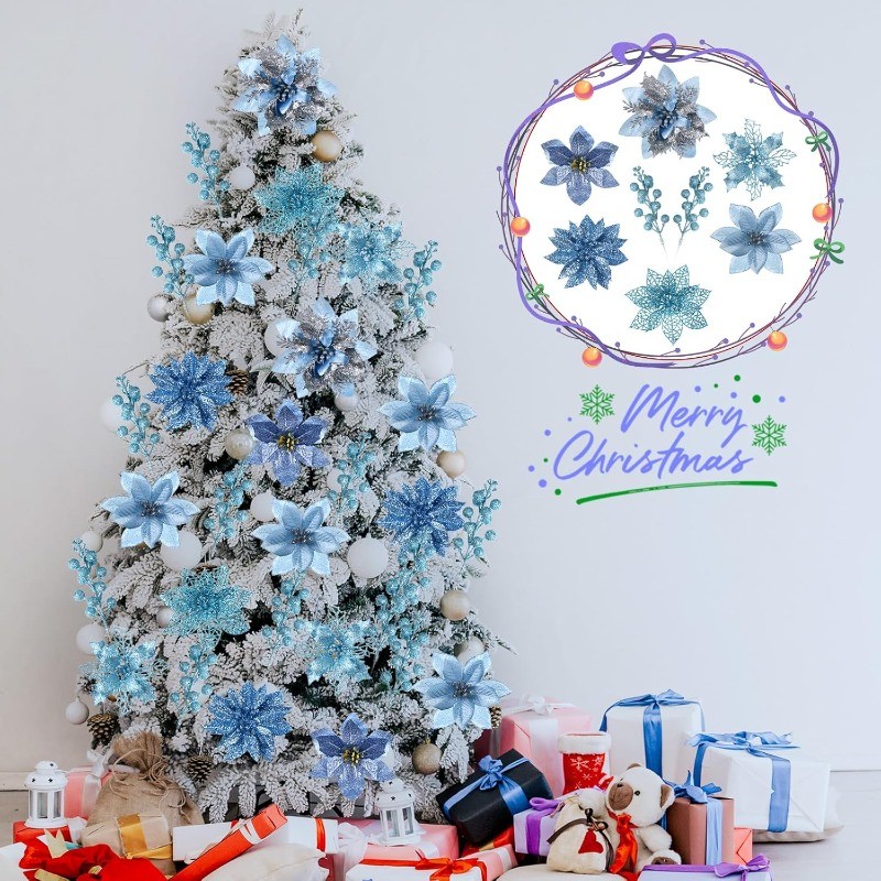 5Pcs Artificial Flowers Christ - Florist Supply Bulk recension och pris