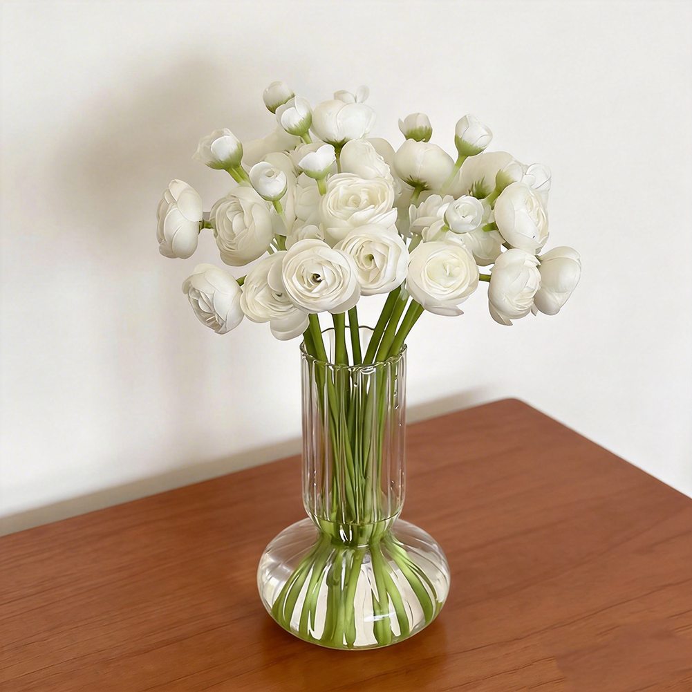 24 Pack Faux Silk Ranunculus F - Florist Supply Bulk recension och pris