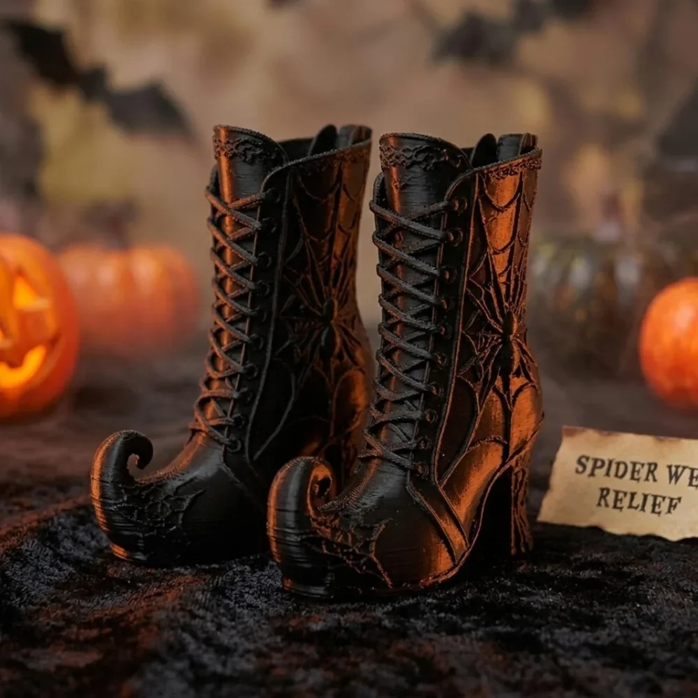 3/1PC Mini Gothic Witch Boot P - Florist Supply Vases recension och pris